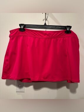 Anne Cole Bright Pink Swim Skirt - Excellent Condition 20W
